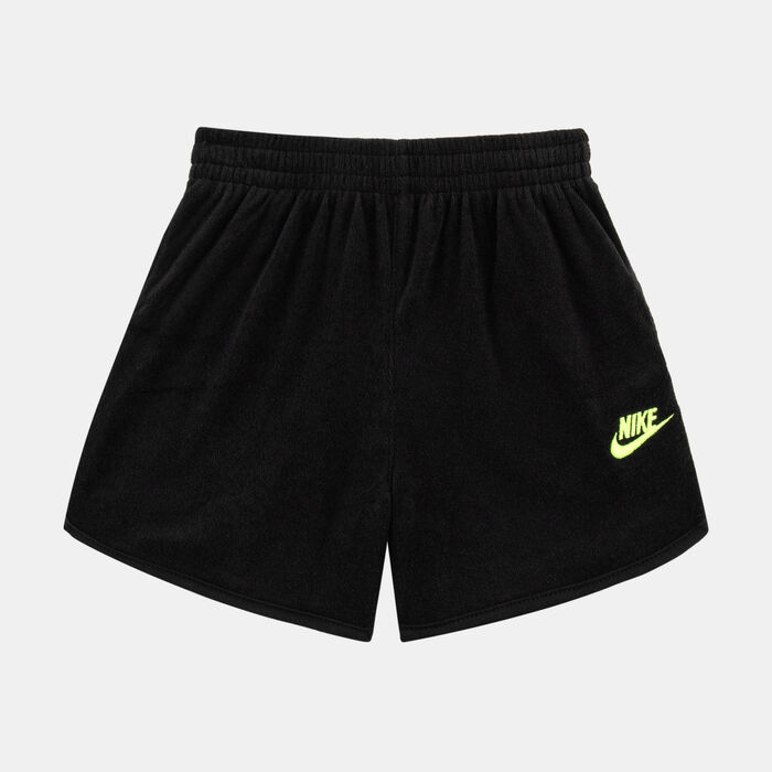 Nike Kids' Sportswear AYG French Terry Shorts Black Nike Kids' Sportswear AYG French Terry Shorts Black image number 0
