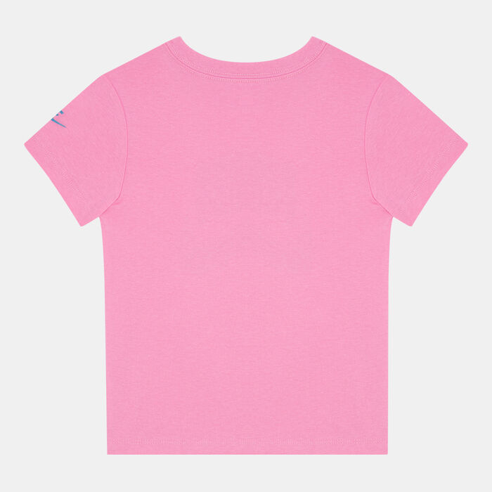 Nike Kids' Printed Club Graphic T-Shirt Pink image number 1