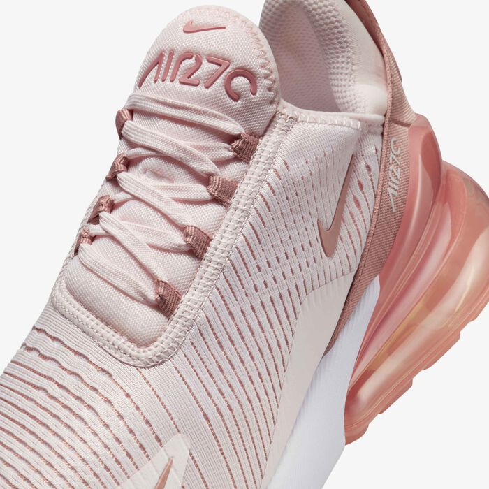 Nike Women's Air Max 270 Shoes Pink Nike Women's Air Max 270 Shoes Pink image number 6