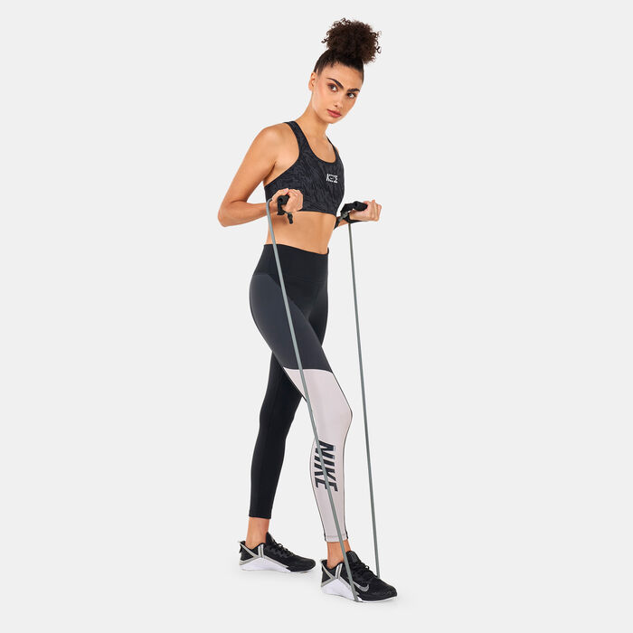 Buy Nike Women's One Dri-FIT 7/8 Leggings Black in KSA -SSS
