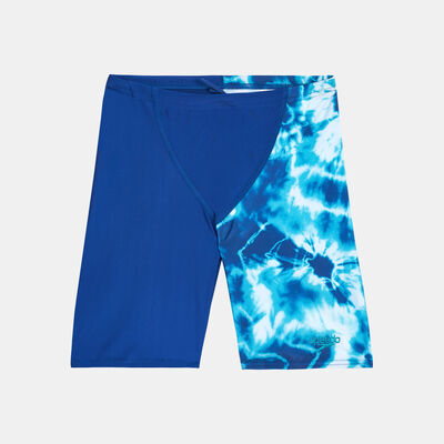 Speedo Kids' Digital Allover V Jammer Shorts Blue