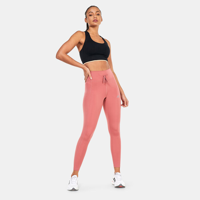 adidas Women's Running Essentials 7/8 Leggings Red adidas Women's Running Essentials 7/8 Leggings Red image number 2