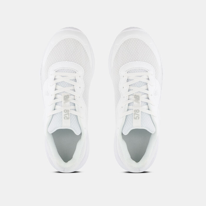 New Balance Kids' 578 V1 Shoes White New Balance Kids' 578 V1 Shoes White image number 4