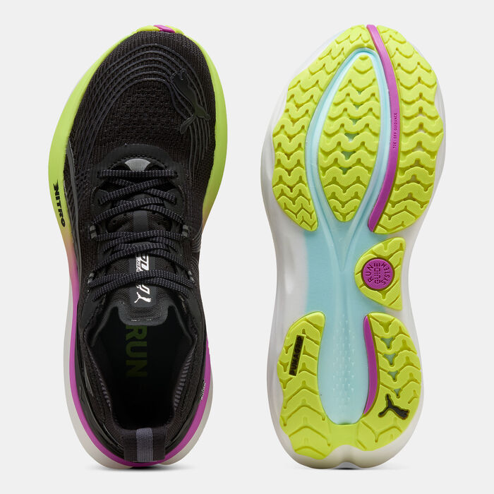 PUMA Men's ForeverRun NITRO 2 Running Shoes Black image number 3