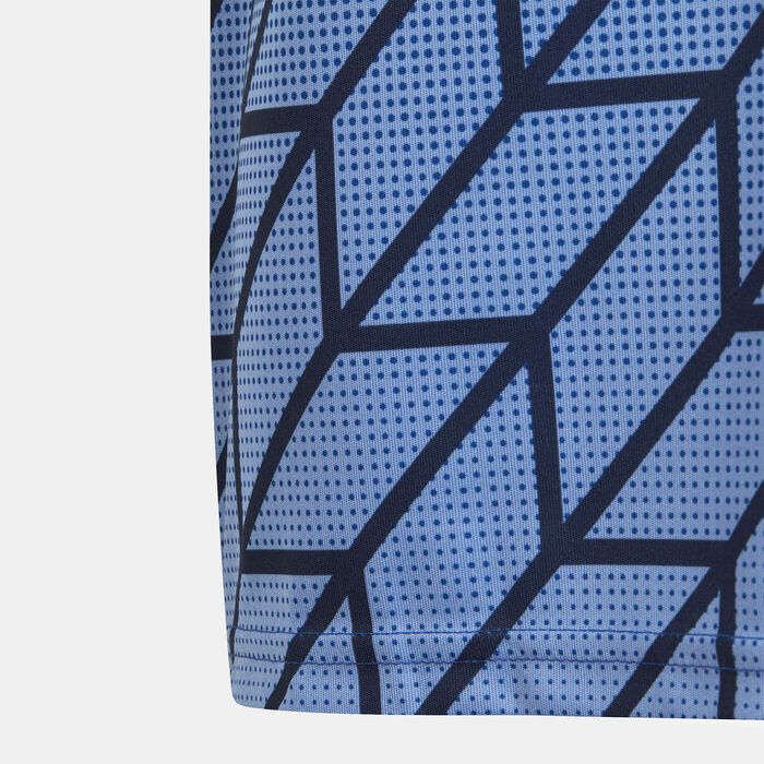 adidas Kids' Team Icon 23 Football Jersey Blue image number 4