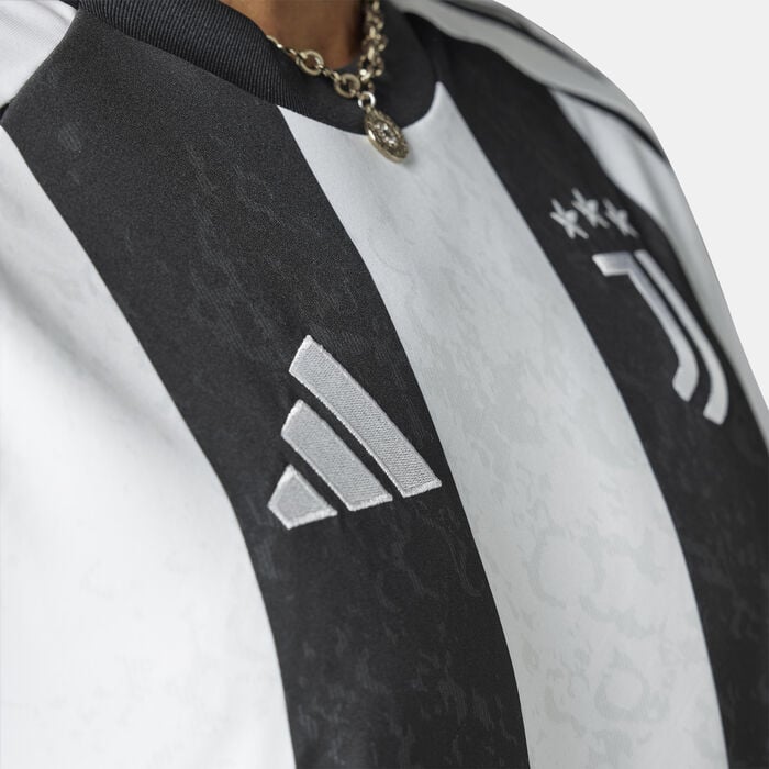 adidas Men's Juventus Authentic Home Football Jersey - 2024/25 White adidas Men's Juventus Authentic Home Football Jersey - 2024/25 White image number 3