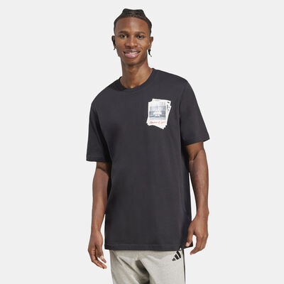 adidas Men's Memories Of Sport Graphic T-Shirt Black