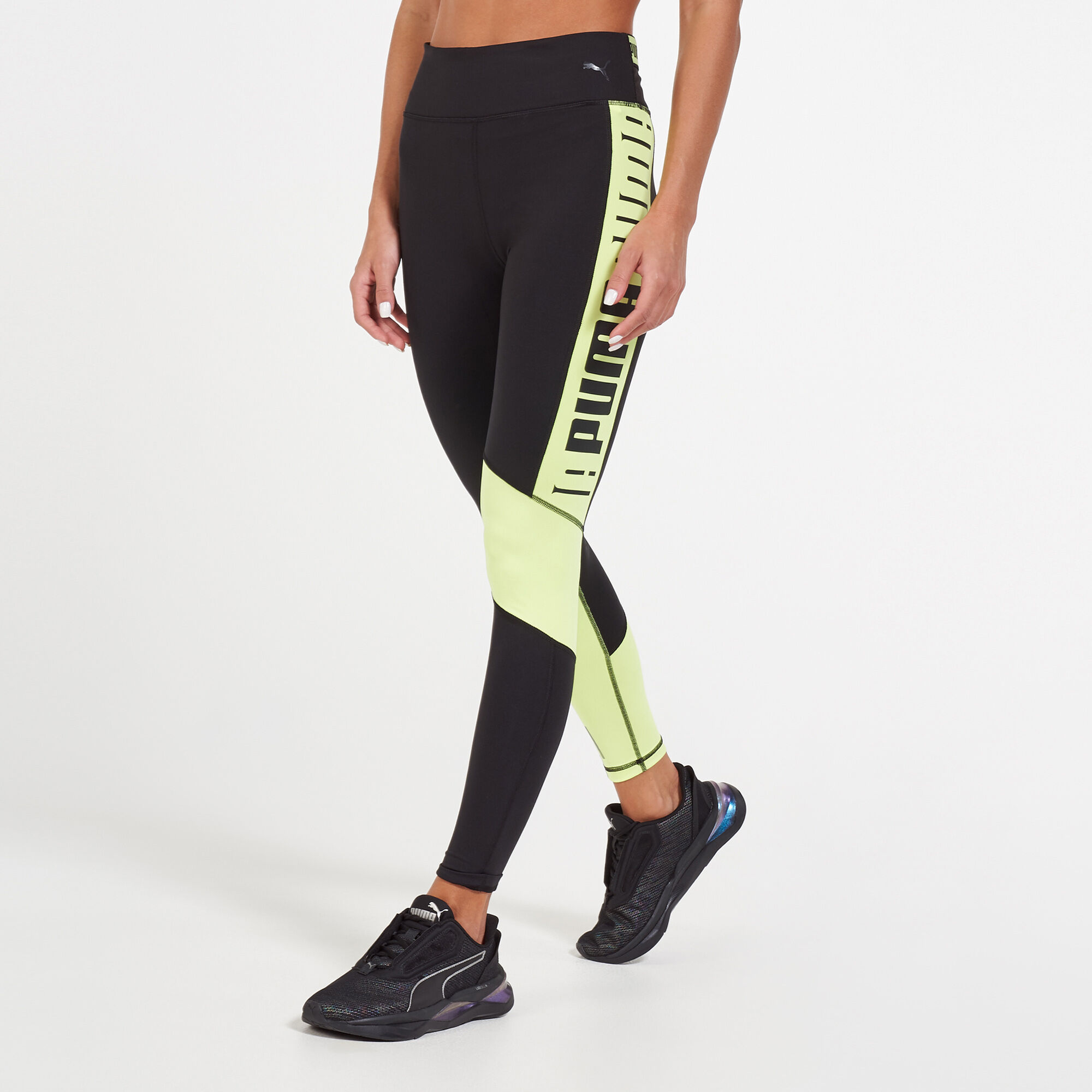 Yellow puma leggings new arrivals