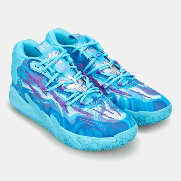 PUMA Men's LaMelo Ball MB.03 Basketball Shoes Blue PUMA Men's LaMelo Ball MB.03 Basketball Shoes Blue image number 2