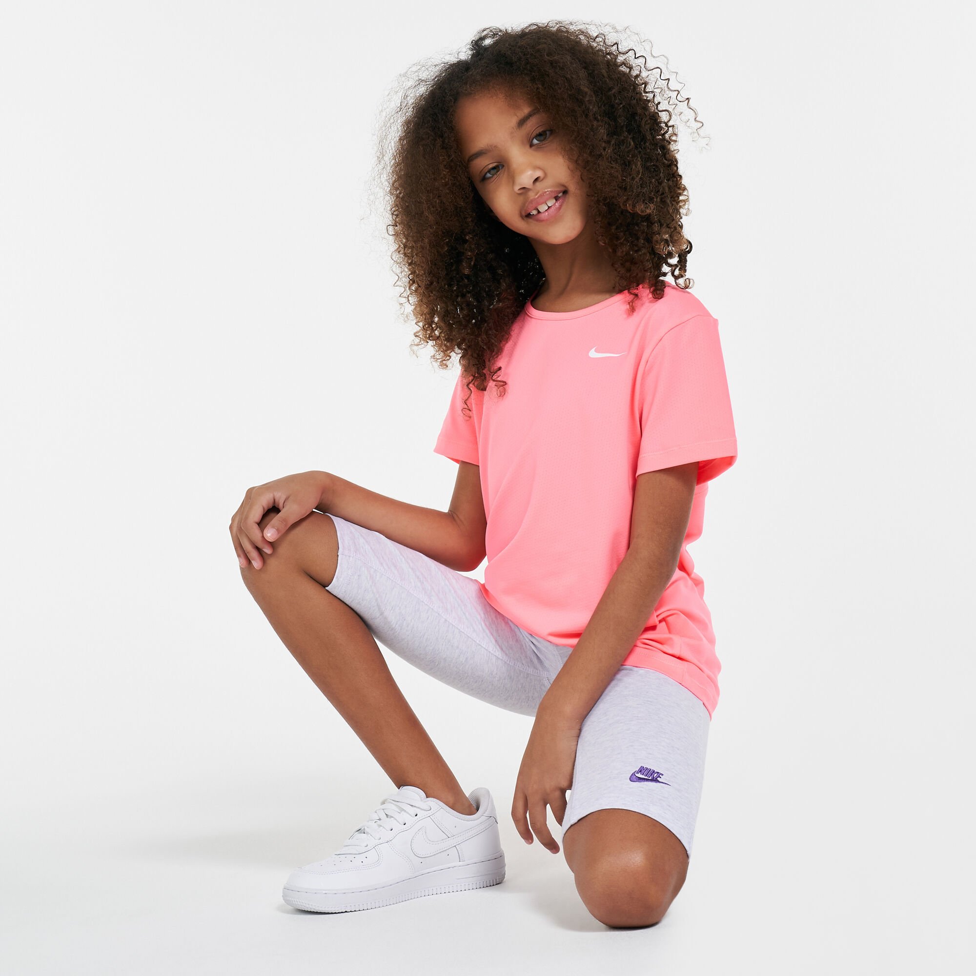 Kids biking on sale shorts