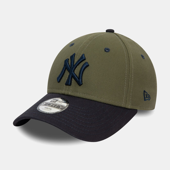 New Era Kids' MBL New York Yankees Contrast 9FORTY Cap Green New Era Kids' MBL New York Yankees Contrast 9FORTY Cap Green image number 2