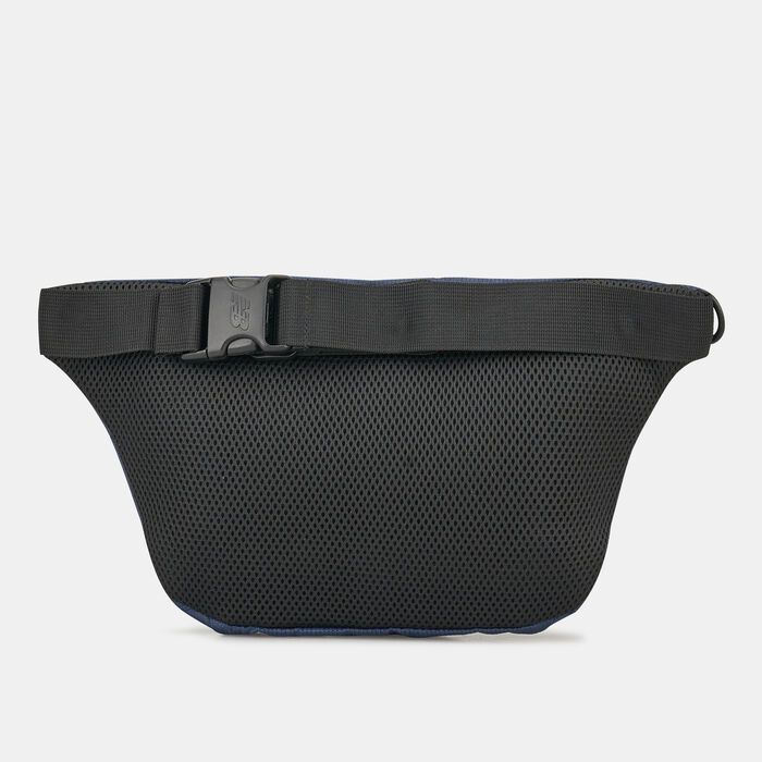 New Balance Opp Core Waist Pack Blue New Balance Opp Core Waist Pack Blue image number 1