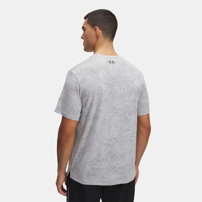 Under Armour Men's UA Tech Pixelate Training T-Shirt Grey Under Armour Men's UA Tech Pixelate Training T-Shirt Grey image number 1