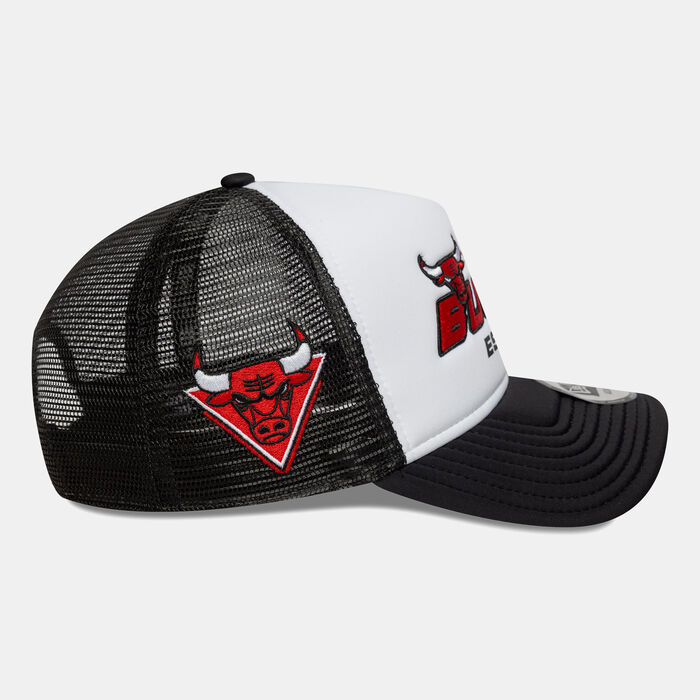 New Era Men's NBA Chicago Bulls Trucker Cap Black New Era Men's NBA Chicago Bulls Trucker Cap Black image number 5