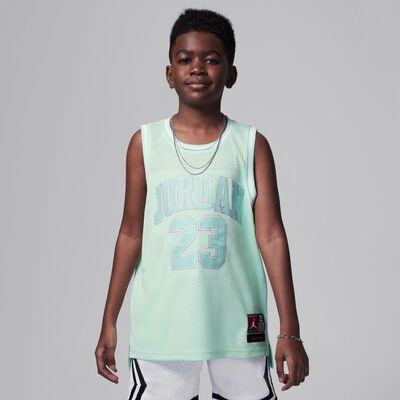 Jordan Kids' 23 Jersey Green