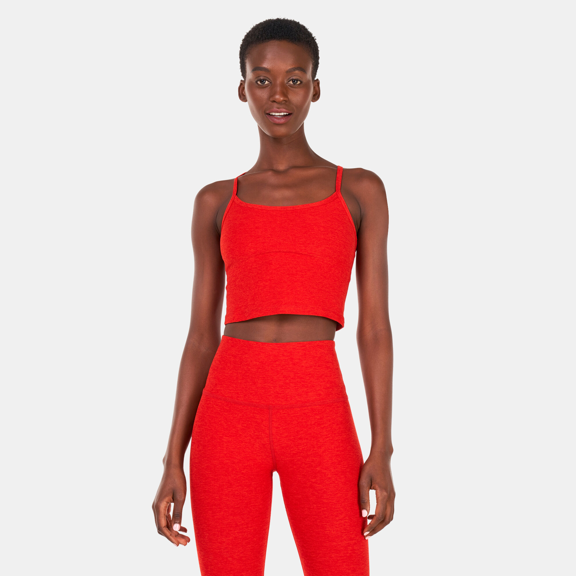 Slim racerback cropped tank best sale