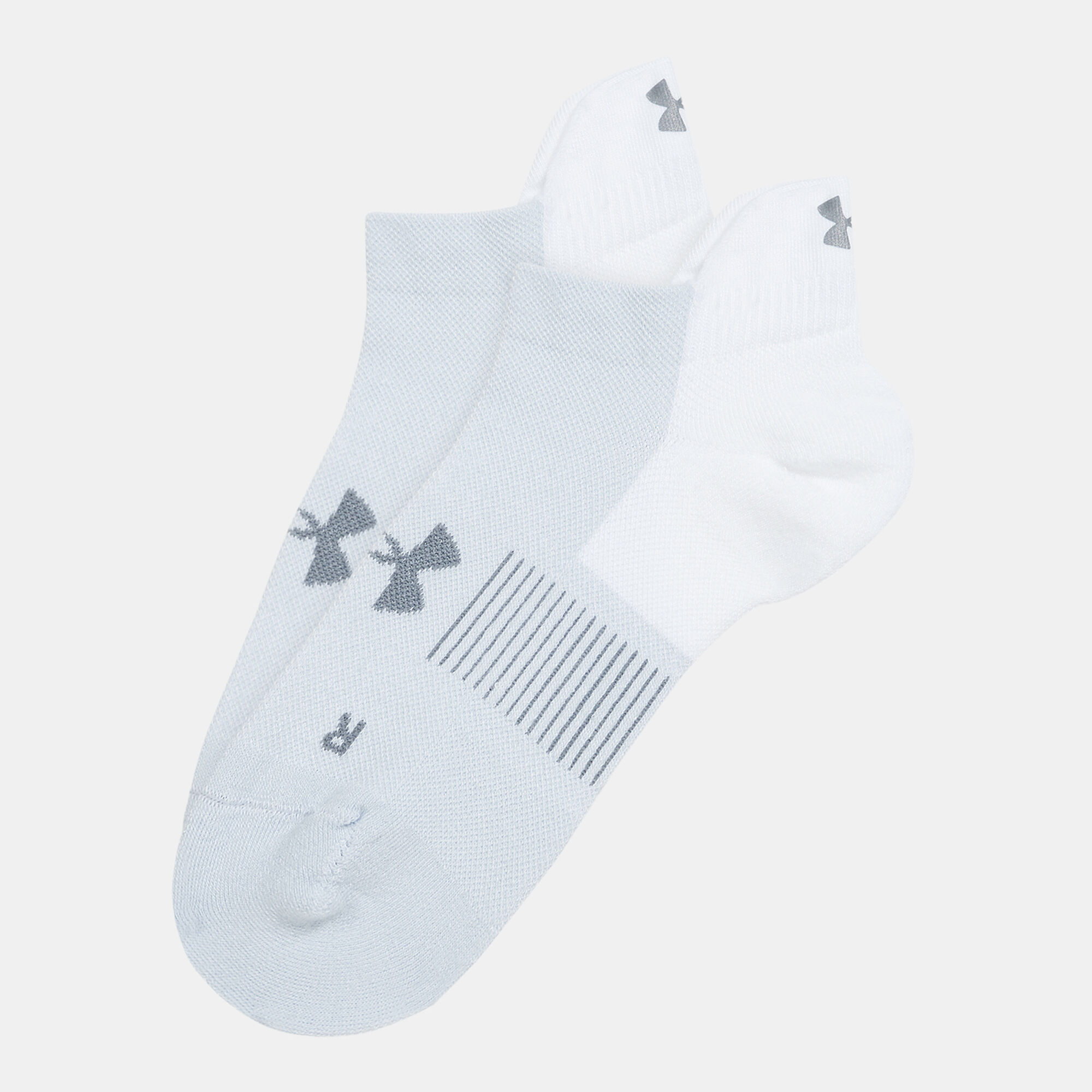 Under armour white ankle socks sale