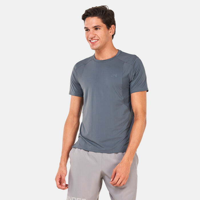 Under Armour Men's UA Iso-Chill Laser T-Shirt Grey Under Armour Men's UA Iso-Chill Laser T-Shirt Grey image number 0
