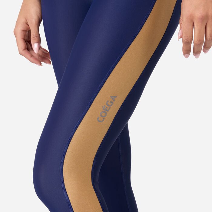 COEGA Women's 3/4 Swimming Leggings Blue COEGA Women's 3/4 Swimming Leggings Blue image number 3