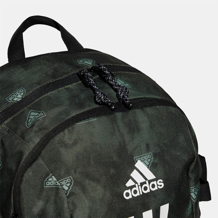 adidas Men's Power Graphic Backpack Grey image number 3