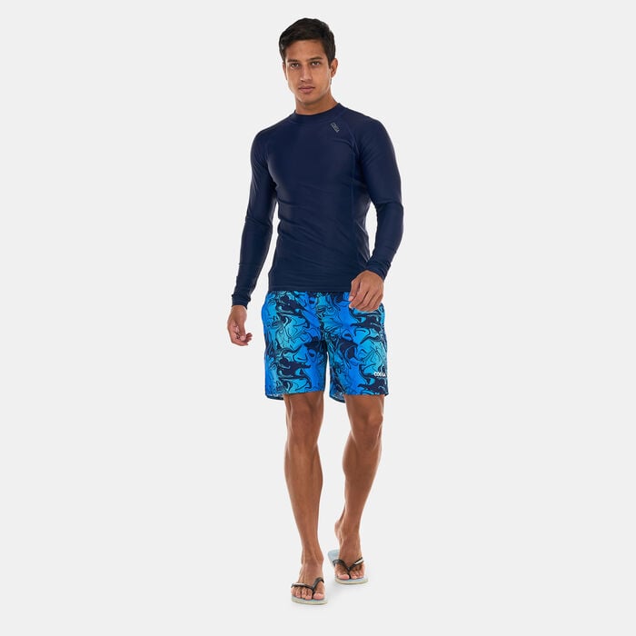 COEGA Men's Long Sleeve Rashguard Blue COEGA Men's Long Sleeve Rashguard Blue image number 2