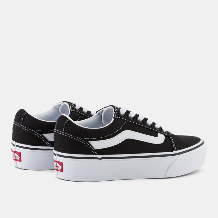 Vans Women's Ward Platform Shoes Black image number 2