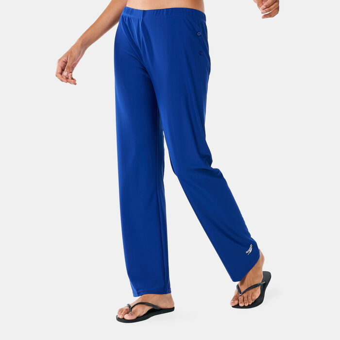 Speedo Women's Modest Deluxe Swimming Pants White image number 0