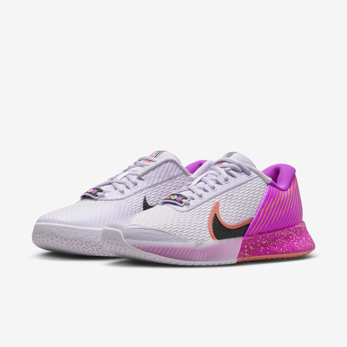 Nike Women's Court Vapor Pro 2 Premium Hard Court Tennis Shoes Purple Nike Women's Court Vapor Pro 2 Premium Hard Court Tennis Shoes Purple image number 4