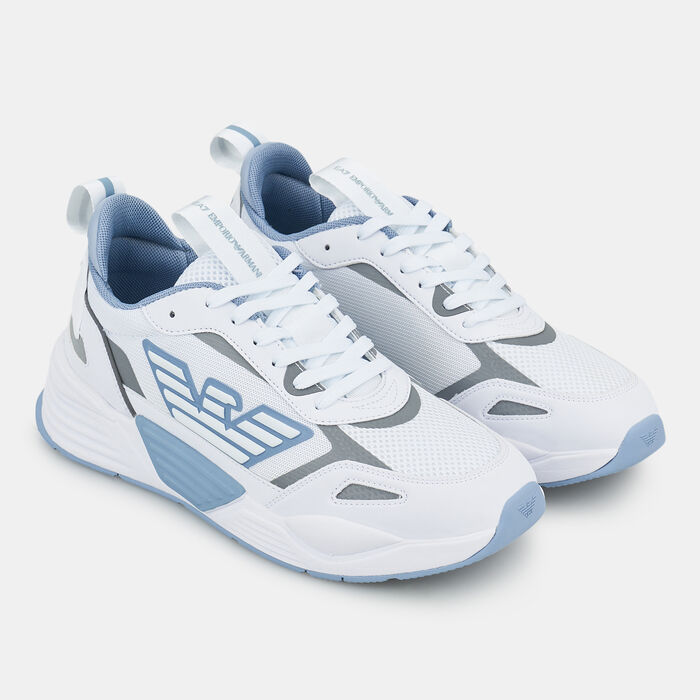 EA7 Emporio Armani Men's Ace Runner Shoes White EA7 Emporio Armani Men's Ace Runner Shoes White image number 1