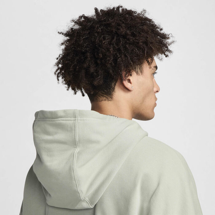 Nike Men's Club Fleece Oversized Hoodie Green Nike Men's Club Fleece Oversized Hoodie Green image number 5