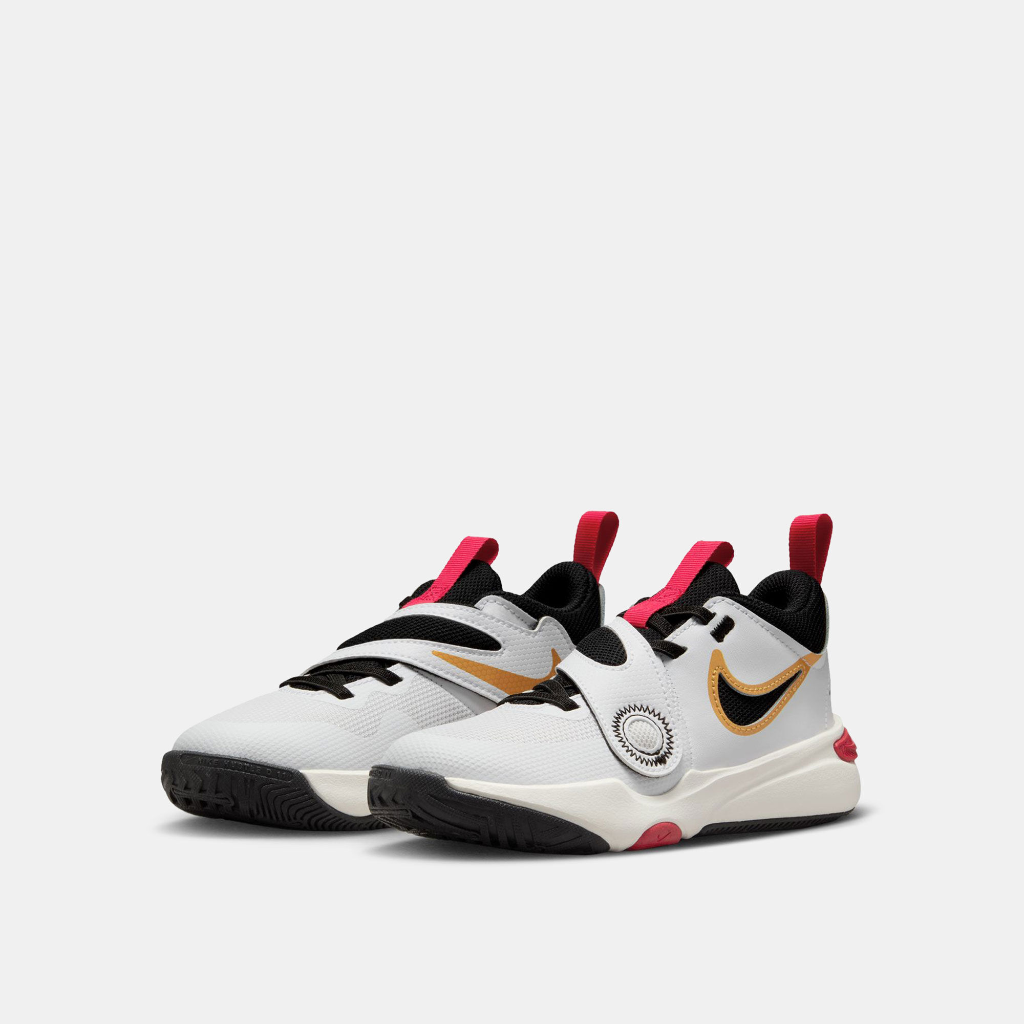 Kids Team Hustle D 11 Basketball Shoe Younger Kids White Nike in KSA SSS