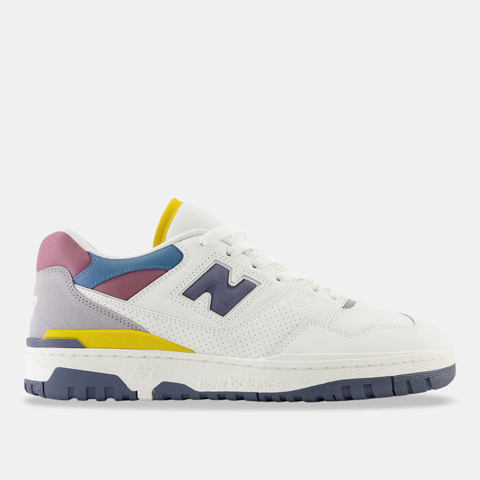 New Balance Men's BB550 Shoes White image number 0