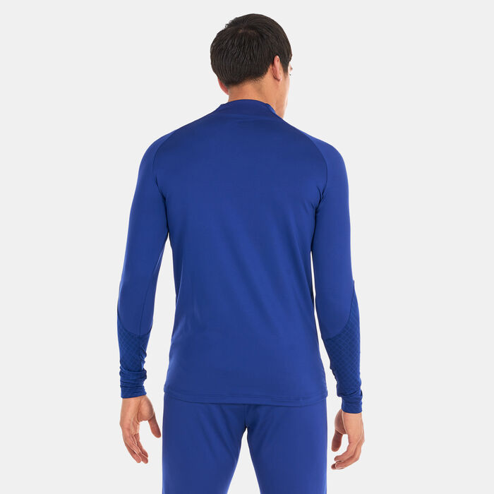 Nike Men’s F.C. Barcelona Dri-FIT Strike Drill Top Blue Nike Men’s F.C. Barcelona Dri-FIT Strike Drill Top Blue image number 1