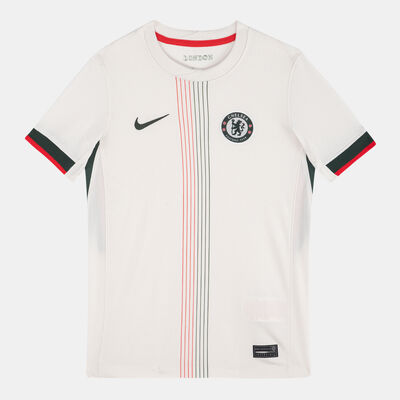 Nike Kids' Chelsea 25/26 Away Replica Football Jersey Ivory