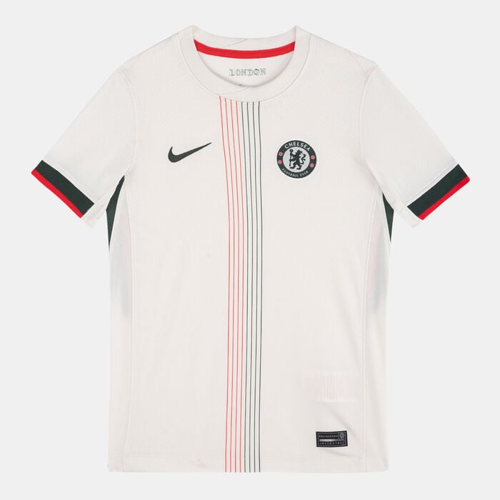 Nike Kids' Chelsea 25/26 Away Replica Football Jersey Ivory Nike Kids' Chelsea 25/26 Away Replica Football Jersey Ivory image number 0