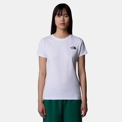 The North Face Women's Redbox T-Shirt White