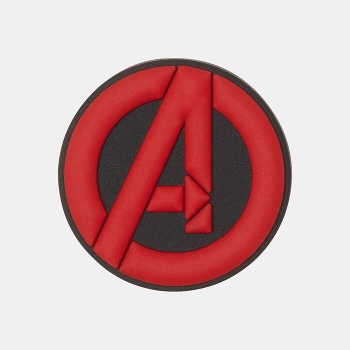 Crocs Avengers Symbol Shoe Charm Multi-Color Crocs Avengers Symbol Shoe Charm Multi-Color image number 0