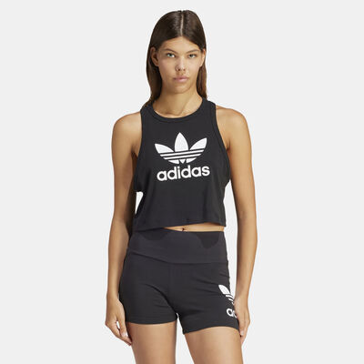 adidas Originals Women's Trefoil Tank Top Black