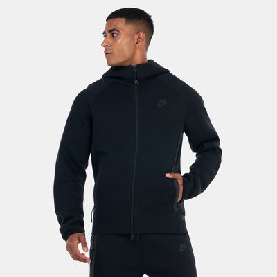 Nike Men's Sportswear Tech Fleece Windrunner Full-Zip Hoodie Black