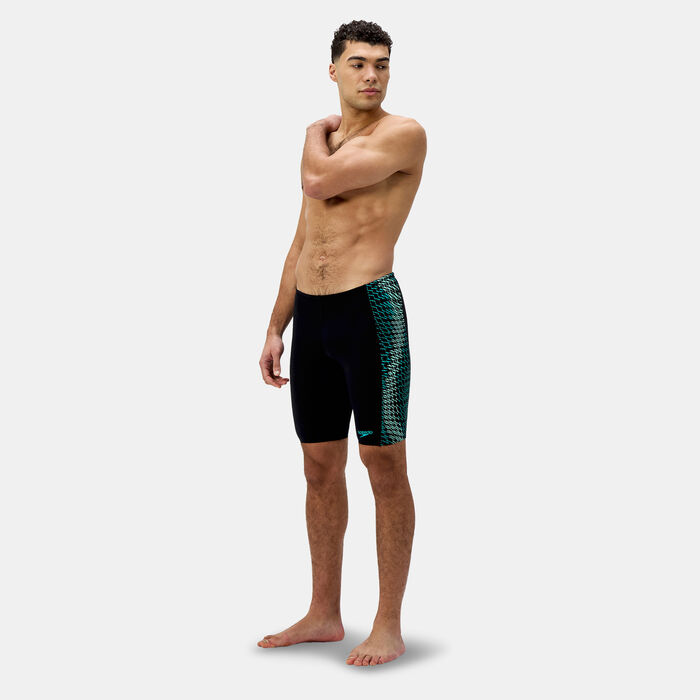 Speedo Men's End+ Tech Panel Swimming Jammers Black Speedo Men's End+ Tech Panel Swimming Jammers Black image number 2