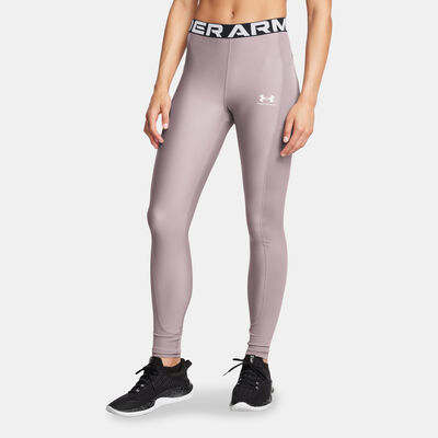 Under Armour Women's HeatGear Training Leggings Grey Under Armour Women's HeatGear Training Leggings Grey