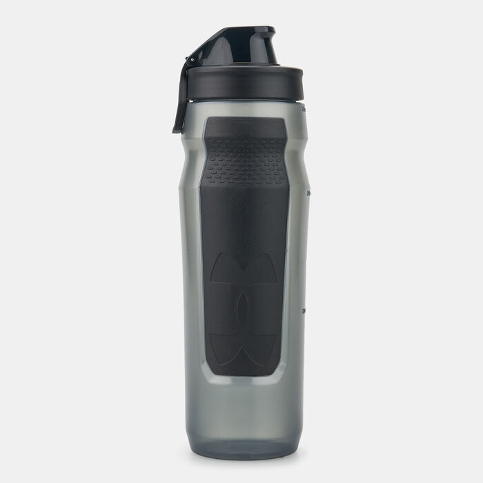 Under Armour Playmaker Squeeze Water Bottle Grey Under Armour Playmaker Squeeze Water Bottle Grey image number 1