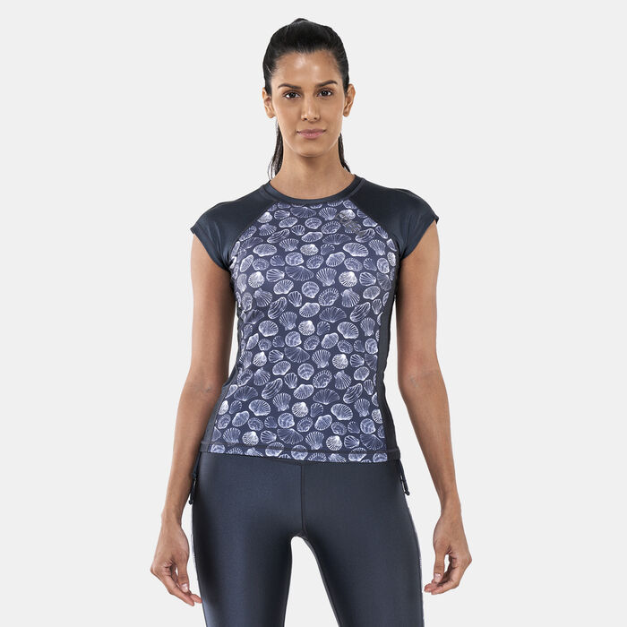COEGA Women's Rashguard Grey COEGA Women's Rashguard Grey image number 0