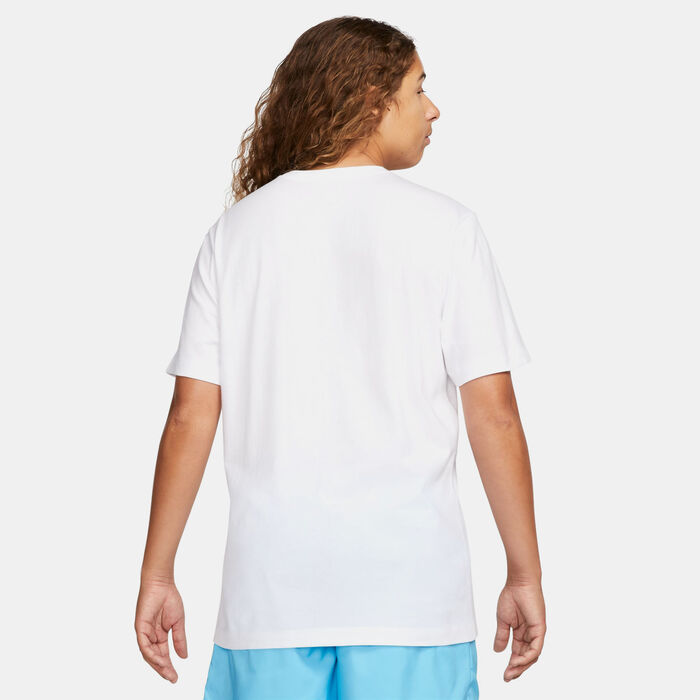 Nike Men's Sportswear Just Do It T-Shirt White Nike Men's Sportswear Just Do It T-Shirt White image number 2