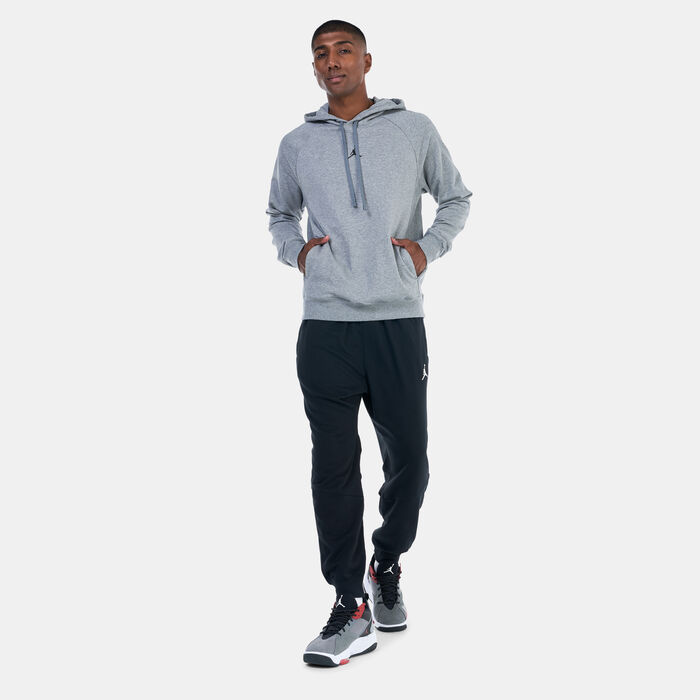 Jordan Men's Dri-FIT Sport Crossover Fleece Basketball Hoodie Grey Jordan Men's Dri-FIT Sport Crossover Fleece Basketball Hoodie Grey image number 2
