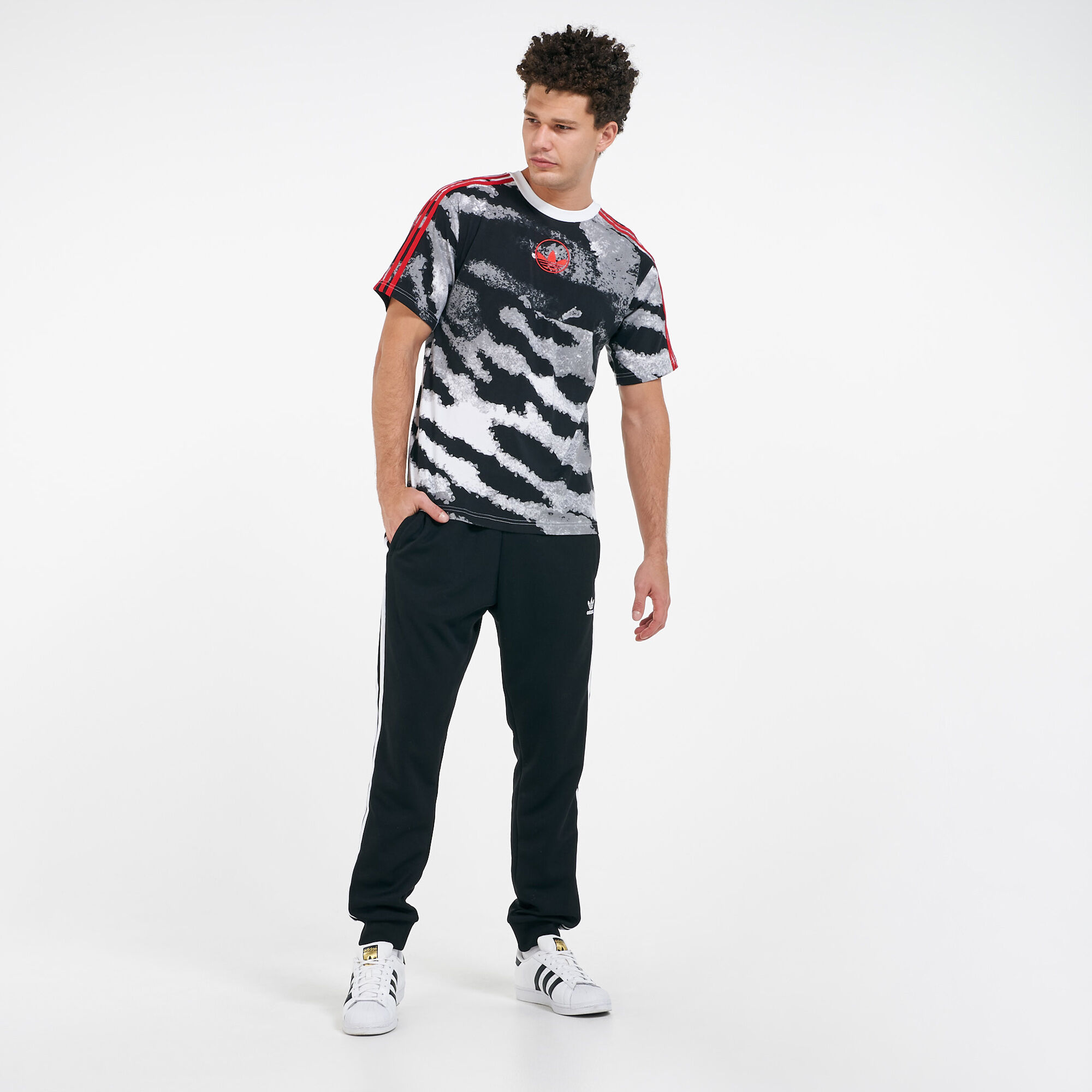 Adidas zebra deals shirt