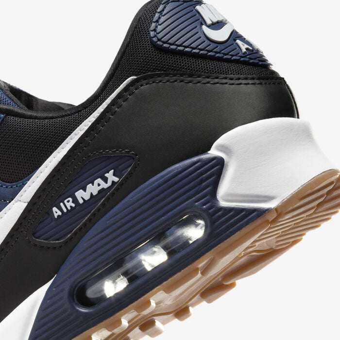 Nike Air Max 90 Men's Shoes Blue Nike Air Max 90 Men's Shoes Blue image number 7