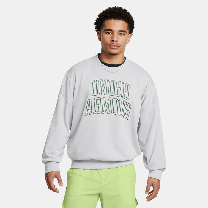 Under Armour Men's Icon Terry Sweatshirt Grey image number 0