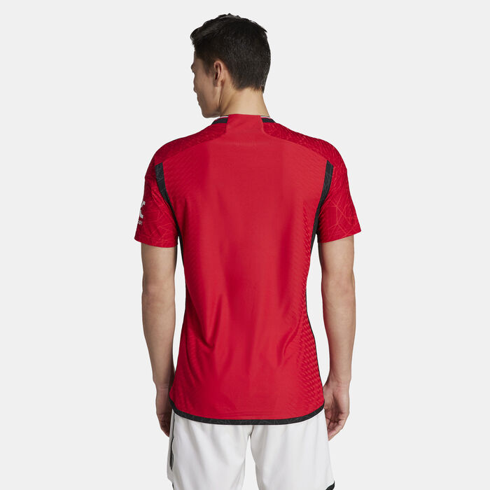 adidas Men's Manchester United Home Official Jersey - 2023/24 Red adidas Men's Manchester United Home Official Jersey - 2023/24 Red image number 1