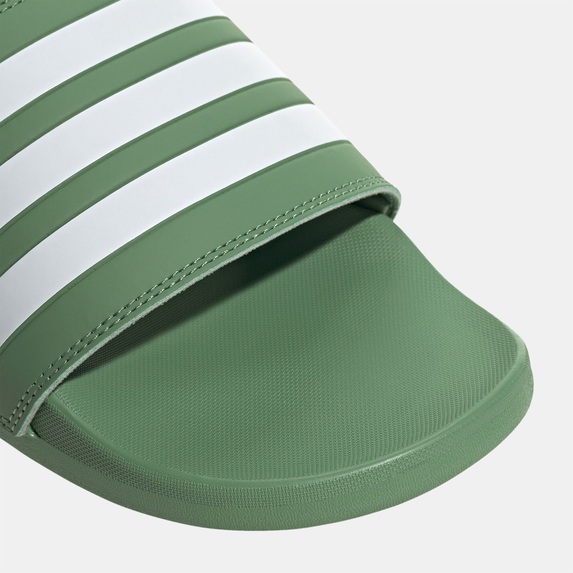 Green adidas sandals shop